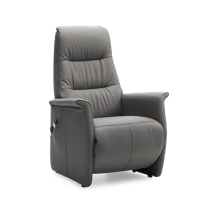 Sta-op Stoel J-100 Donkerblauw Leer - thumbnail