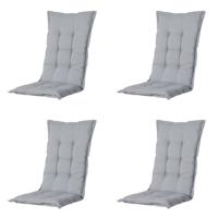 Kussen lage rug Panama lichtgrijs 105 cm x 50 cm (4 stuks) Madison - Madison - thumbnail