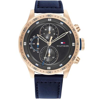 Tommy Hilfiger 1791808 Heren Horloge 46mm 5ATM Tommy Hilfiger 1791808 Heren Horloge 46mm 5ATM
