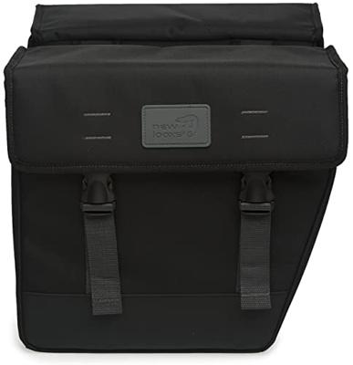 Newlooxs New looxs origin dubbel tas zwart - fietstas - unisex - waterafstotend - 39l