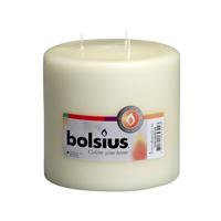 Bolsius stompkaars mammoet 15x15 cm ivoor - thumbnail