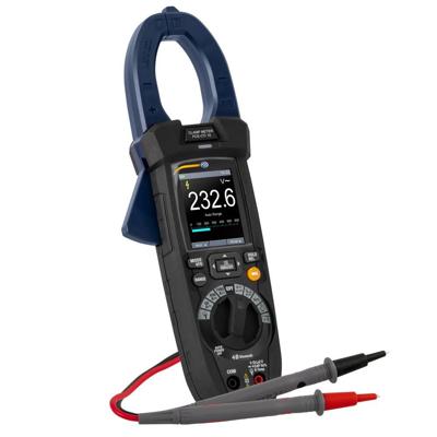 PCE Instruments Stroomtang, Multimeter, Elektrotester Digitaal Datalogger, Automotive, Sproeidicht (IP65), Incl. spanningstester CAT IV 600 V, CAT III 1000 V PCE Instruments Stroomtang, Multimeter, Elektrotester Digitaal Datalogger, Automotive, Sproeidicht (IP65), Incl. spanningstester CAT IV 600 V, CAT III 1000 V