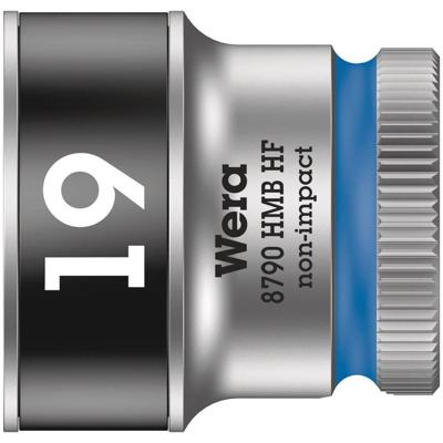 Wera 8790 HMB HF Zyklop Hand- en Machinedop, met 3/8"-aandrijving met vasthoudfunctie, 19.0 x 29.0 mm - 1 stuk(s) - 05003753001 Wera 8790 HMB HF Zyklop Hand- en Machinedop, met 3/8"-aandrijving met vasthoudfunctie, 19.0 x 29.0 mm - 1 stuk(s) - 05003753001