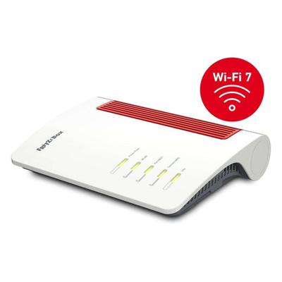 Router Fritz! BOX 5690 XGS EDITION Rood USB 3.0 RJ45 x 4 SFP+ Wi-Fi Ethernet Gigabit Ethernet Wi-Fi 5 GHz Wi-Fi 6 GHz