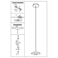 Steinhauer Design hanglampTallerken Ø 18cm - 2655ST - thumbnail
