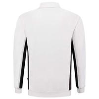 Tricorp polosweater Bi-Color - Workwear - 302001 - wit/donkergrijs - maat L - thumbnail
