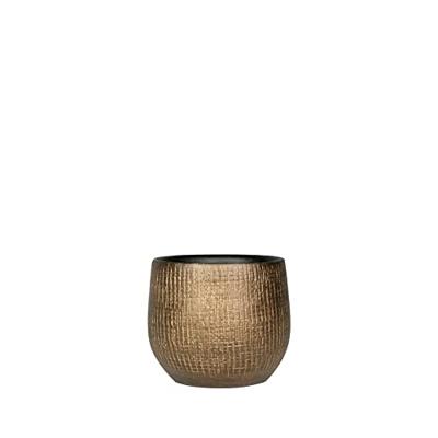 Bloempot Ryan Shiny Gold Ø15cm