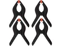 Donau Elektronik 19-2S 4-delige set minilijmklemmen Afmeting, lengte: 85 mm Afm. werkbereik:35 mm - thumbnail