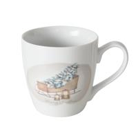 Boltze Home Beker slee met kerstboom 480 ml - thumbnail