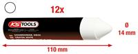 KS Tools 100.4050 Signaalkrijt, wit, verpakking van 12 stuks - thumbnail