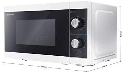 Sharp YC-MG01E-W Magnetron Wit - thumbnail