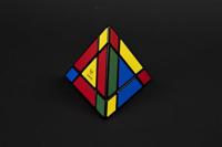 Recent Toys Pyraminx edge breinbreker puzzel - thumbnail