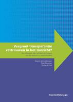 Vergroot transparantie vertrouwen in het toezicht? - Femke de Vries - eBook (9789059317062) - thumbnail