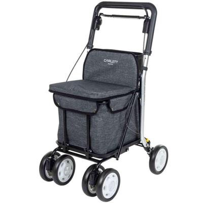 Winkelwagen Carlett Donker grijs (1 Stuks)