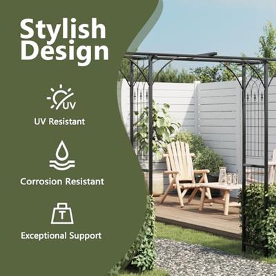 VidaXL Tuinboog 200x52x204 cm