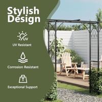 Tuinboog 200x52x204 cm - thumbnail