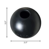 Hond X-treme rubber bal zwart small Kong Gebr. de Boon - Kong - thumbnail