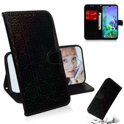 Voor Google pixel 3A XL effen kleur kleurrijke magnetische Buckle horizontale Flip PU lederen draagtas met houder & kaartsleuven & portemonnee & Lanya