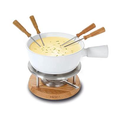 Boska Fondueset - 4 personen - wit