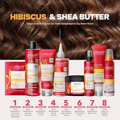 Urban Care Hibiscus & shea butter conditioner no sulfate 250 Milliliter