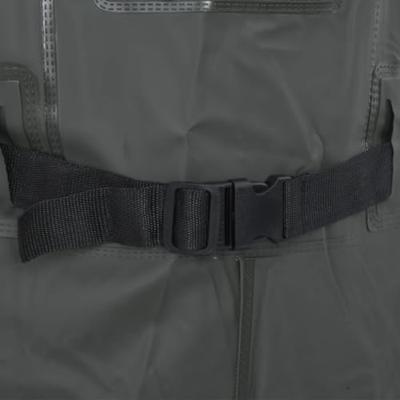 VidaXL Waadpak met laarzen en riem maat 45 donkergroen VidaXL Waadpak met laarzen en riem maat 45 donkergroen