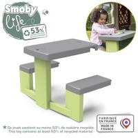 Smoby Life - Picknicktafel aanpasbaar aan Smoby-huizen - 2 banken - thumbnail