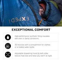 Exped Deepsleep 0C Left Lakenzak - thumbnail