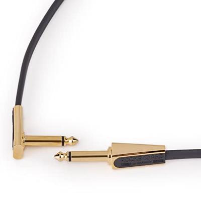 RockBoard Gold Series Flat Looper/Switcher kabel haaks-recht 20 cm