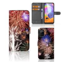 Samsung Galaxy A31 | Wallet Case | met Pasjes | Vuurwerk - thumbnail