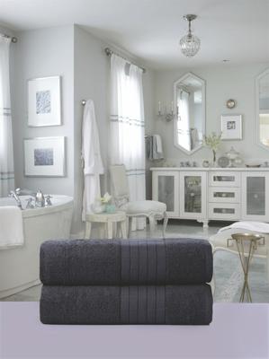 Good Morning Handdoeken set van 8 "Uni" - Antraciet - Katoen Good Morning Handdoeken set van 8 "Uni" - Antraciet - Katoen