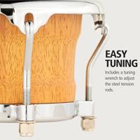 Meinl FWB100SNT-M Mini Wood Super Natural bongoset - thumbnail