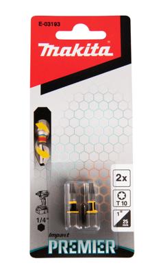Makita Slagschroefbit T10x25mm XTT Impact Premier - E-03193 - thumbnail