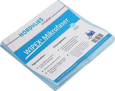 NORDVLIES microvezeldoek "wipex" microfibre cloth wipex blue 10x5 cloths