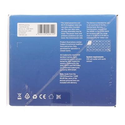 AVM FRITZ!Powerline 1260E WLAN Set Powerline Wit