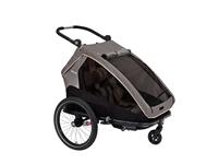 XLC s bs-c10 duo two-seater child trailer - thumbnail