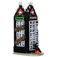 Lemax spooky phonebooth accessoire Spooky Town 2014 - thumbnail