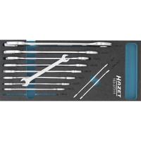 HAZET Dubbele steeksleutelset 163-377/11 - Buiten-zeskant-profiel - 11-delig - 6 x 7 - 30 x 32 - thumbnail