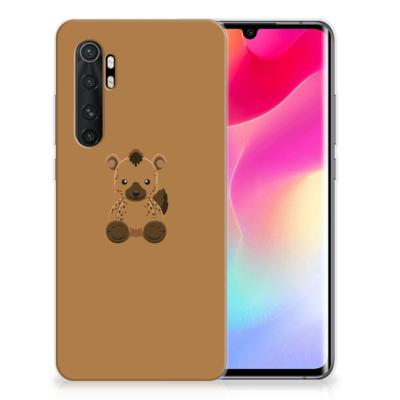 Xiaomi Mi Note 10 Lite Telefoonhoesje met Naam Baby Hyena Xiaomi Mi Note 10 Lite Telefoonhoesje met Naam Baby Hyena