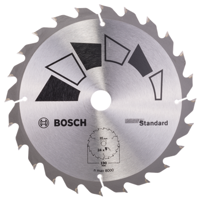 Bosch Accessoires Cirkelzaagblad Basic 190X22X20/16,T24 - 2609256818