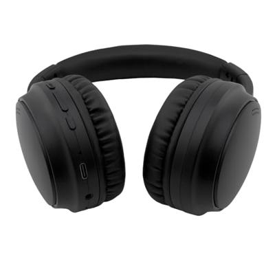 CoolBox Air 40 Draadloze bluetooth-hoofdtelefoon, opvouwbaar, hoofdtelefoon met actieve ruisonderdrukking, tot 40 uur batterijduur, Bluetooth 5.3, hoofdband, opladen in 1,5 uur, bereik 10 m, zwart