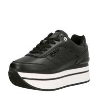 GUESS Hansin plateau sneakers zwart - thumbnail