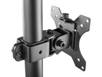Equip 650122 32 Portable flat panel floor stand Zwart flat panel vloer standaard - thumbnail