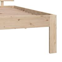 Bedframe massief hout 90x190 cm Single - thumbnail