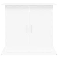 Aquariumstandaard 81x36x73 cm bewerkt hout wit - thumbnail