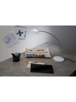 Alba pennenpotje in mesh metaal, zwart - thumbnail