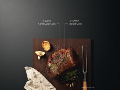 AEG KMK861000M Elektrische oven 43 l Zwart, Roestvrijstaal