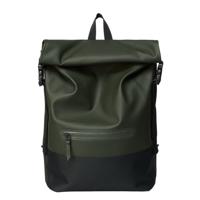 Rains Original Buckle Rolltop green  backpack - thumbnail