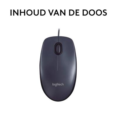 Logitech M90 muis zwart - thumbnail
