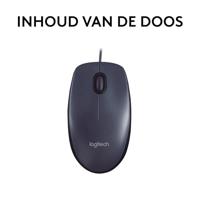 USB-muis Logitech 910-001793 1000 dpi Zwart - thumbnail