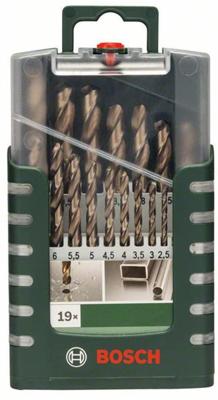 Bosch Accessories 2609255133 HSS Metaal-spiraalboorset 19-delig 1 mm, 1.5 mm, 2 mm, 2.5 mm, 3 mm, 3.5 mm, 4 mm, 4.5 mm, 5 mm, 5.5 mm, 6 mm, 6.5 mm, 7 mm, 7.5 Bosch Accessories 2609255133 HSS Metaal-spiraalboorset 19-delig 1 mm, 1.5 mm, 2 mm, 2.5 mm, 3 mm, 3.5 mm, 4 mm, 4.5 mm, 5 mm, 5.5 mm, 6 mm, 6.5 mm, 7 mm, 7.5